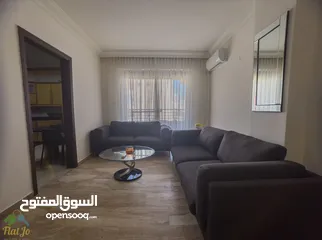  8 Furnished three bedroom for rent in 5th Circle  abdoun   شقة مفروشة ثلاث غرف الدوار الخامس عبدون دير