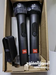  4 للبيع: نظام ميكروفون لاسلكي JBL – قطعتان بجودة احترافية