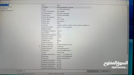  1 Dell XPS 15 9500 Performance Ultrabook Laptop used like new لاب توب ديل اكس بي اس 15 9500  كالجديد