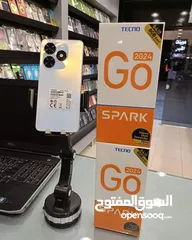  13 مستعمل ايام  Spark GO 2024  رام 8 جيجا 128 شغال كفاله الشركة متوفر توصيل