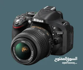  10 كاميرا نيكون D5200 مع زومين