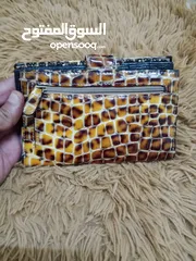  6 محفظة جلدية فاخرة وانيقة MODA PELLE SINCE 1991 للسيدات مصنوعة من اجود انواع الجلود الأصلية الطبيعية