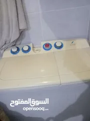  2 غساله حوضين مستعمله