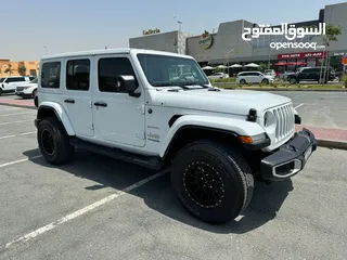  1 Jeep Wrangler Sahara Unlimited - GCC