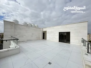  30 شقة مع روف دوبليكس باطلالة مميزة مساحة 200م وروف 120م مع 50 م ترس بخلدا (مشروع 118)