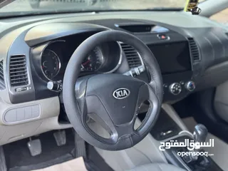  7 كـيـا سيراتو 2014 جير عادي بحالة الوكالة للبيع