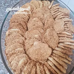  5 ورق عنب بالحامض + دبس رمان وكبة وكعك وسمبوسة