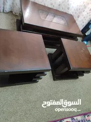  3 طقم طاولة وسط