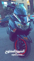  3 سوزوكي بيرجمان 125cc بحال الوكالة