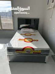  20 Single bed, single and half bed, mattress, double bed,metal bed,سرير نفر ونص،سرير مفرد،سرير حديد