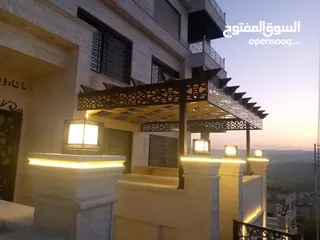  12 تفصيل وتركيب معرشات خشب براجولات مع اشرعه