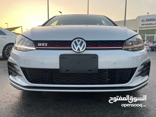  6 Volkswagen Golf GTi _GCC_2019_Excellent Condition _Full option