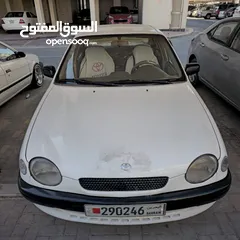  2 تويوتا كورلا 1999 مستخدمه (السعر قابل للتفاوض)