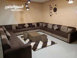  15 جلسات خليجية 20 مقعد طقم طربيزات ومراكي + 15 قورن