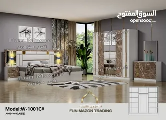  12 غرف نوم تبدأ بسعر 195 ريال  bedrooms  كبتات خزانه ملابس كبيره بسعر 100 ريال