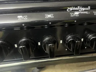  8 فرن بوتجاز Fresh امان كامل خمس عيون  شواية وفرن فوق وتحت لون مميز مقاس80