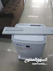  2 مكيف متحرك واحد طن نوع الكترا توفير كهرباء حامي بارد