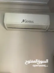  3 مكيفات جينيرال 1 طن عدد 2 مكيف  مكيف جي جارد 1 طن عدد 1 مكيف  بحالة ممتازة