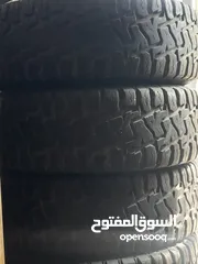  4 كوشوك مقاس12.5علا 17 نمره 35. كوشوك بصلاه عنبي مرتب مستعمل استعمال بصيط جدا طبعن كوشوك فل شيتح