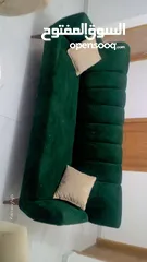  2 كنب صالون سبع مقاعد شبه جديد للبيع 800شيقل