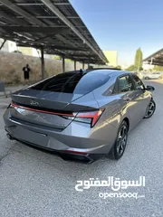  3 هنداي إلنترا هايبرد 2022 ليميتد أعلى صنف  بحال الوكالة جمرك من يوم