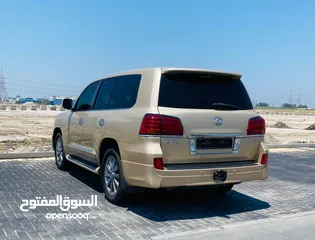  19 ستيشن لكزس LX570 خليجي موديل 2010