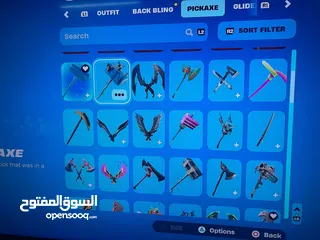  8 للبيع حساب في العاب فور وسكنات ورقصات في فورت ناييت