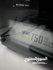  2 بور سبلاي 750 gold cooler master شبه جديد استخدام اشهر قليل جدا مع كامل اسلاكه والكرتونة