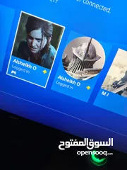  6 PS 4 PRO 1000 GIGA مع ايدين اصليات  والسعر نهائي لو سمحتو الجهاز صلاة النبي ما بشكي من اشي
