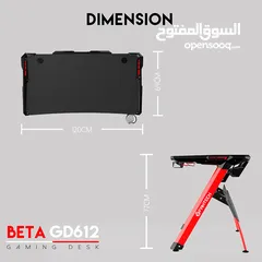  7 Gaming desk fantech GD612 beta desk طاولةألعاب