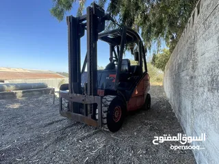  2 Linde forklift   H3.5 ton