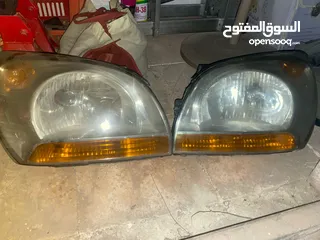  1 اضوية كيا سبورتاج أمامية مع كشافات للبيع
