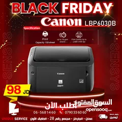  1 عروض Black Friday طابعه كانون Canon printer LBP6030B i-SENSYS