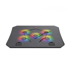  2 Meetion CP3030 5 Fans RGB Gaming Cooling Pad قاعدة تبريد لابتوب مع اضاءة