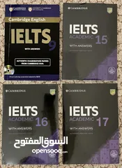  3 Cambridge IELTS books for Academic and General training