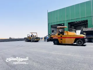  1 تزفيت وتعبيد الساحات وأعمال الطرق بجودة عالية وبأسعار مناسبة