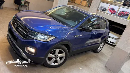  7 فولكس فاجن T-cross موديل 2021 للبيع  دفعة وشيكات شخصية بدون بنوك ولا كفلاء
