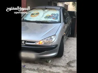  1 بيجو 206 للبيع بسعر مغري فحص 3 جيد الفحص مرفق بالصور.