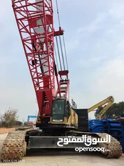  17 SANY 135 TON / 150 TON CRAWLER CRANE  DUBAI  SAUDI ARABIA  رافعة مجنزرة ساني 135 طن / 150 طن