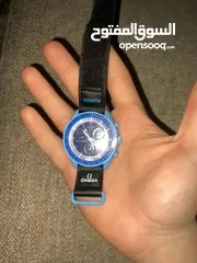  4 ساعة moonswatch omegaxswatch