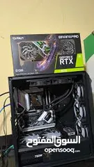  4 كرت شاشه مستعمل سنه ونص ثلث مراوح Rtx 3070 palit gamingpro (used) مسكر ومختوم عالفحص