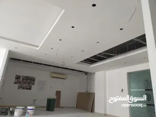  5 all types glass partition door gypsum board ceiling paint carpenter work all office and shop