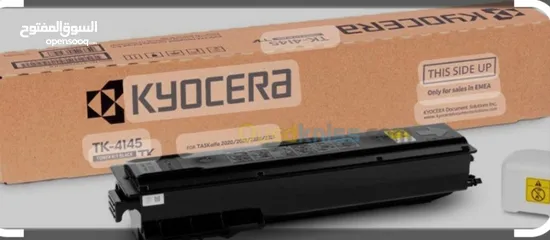  5 محبرة طابعة كيوسيرا ALL  KYOCERA  toner Cartidges عرض خاص لون أسود ،جودة عالية وأصلي ،يطبع 1500ورقة