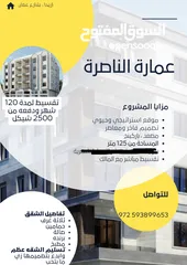  7 شقة عظم بعمارة مميزه جداً