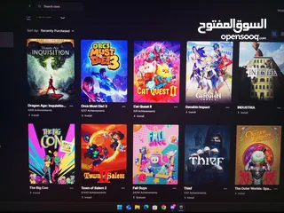  14 حساب ايبك قيمز من 2017 فيه العاب مش مجانيه (بفلوس) وكل الالعاب موجوده بالصور اقرء الوصف وشوف الصور