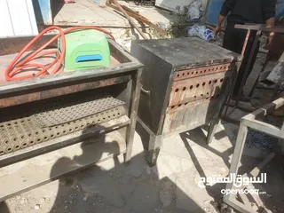  5 معدات مطعم متنوعه مستخدم نظيف للبيع اغلب المعدات جديده ولم يتم استخدامها وبحاله ممتازه والسعر مغري