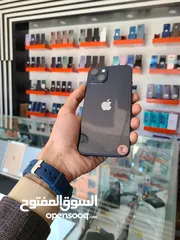  1 iphone 13  128GB  رسمي  بطارية 100%  عدد دورات الشحن 3 مرات فقط  410$