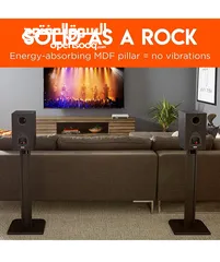  5 bookshelf speakers stand