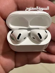  16 أختار الأصلي وريح راسك النسخة الأحدث والأقوى  بطارية تصل إلى 5ساعات من الأستخدام Apple AirPods 4 AN