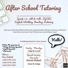  1 Home tutor service